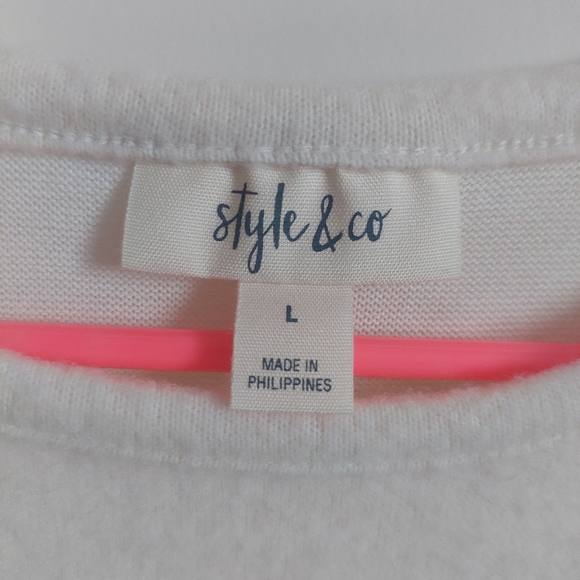 🌺 Style & Co Sweatshirt - Picture 3 of 4